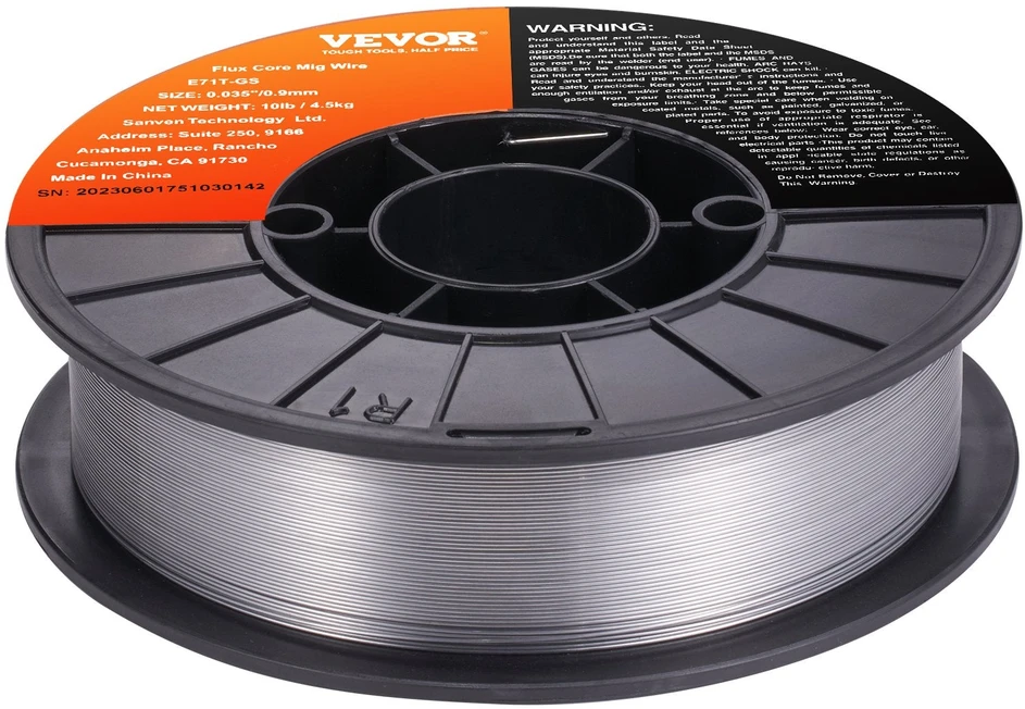 VEVOR Suvirinimo viela E71T-GS, 0.9 mm 4.5kg