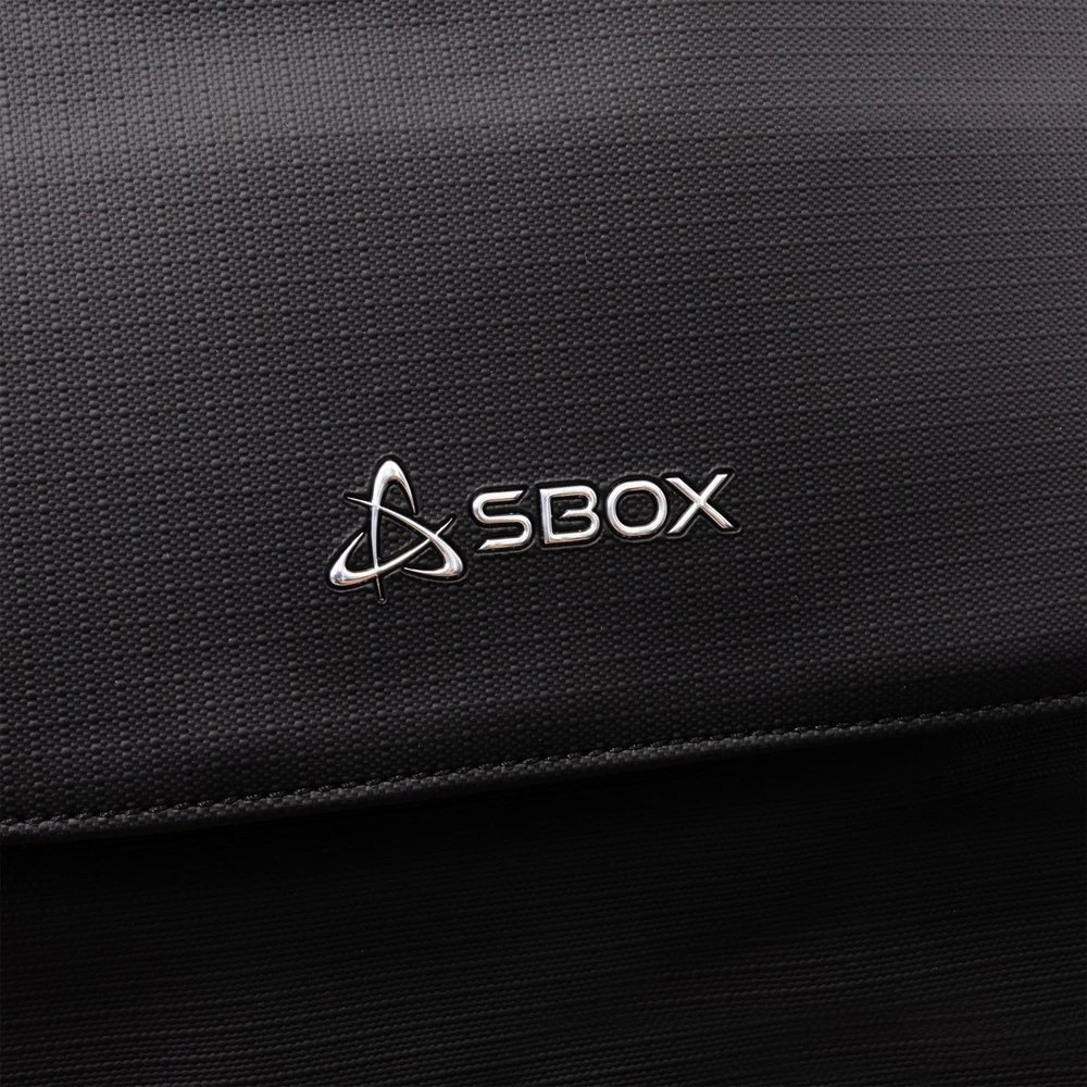 SBOX Barcelona juoda kuprinė nešiojamam kompiuteriui iki 18 colių