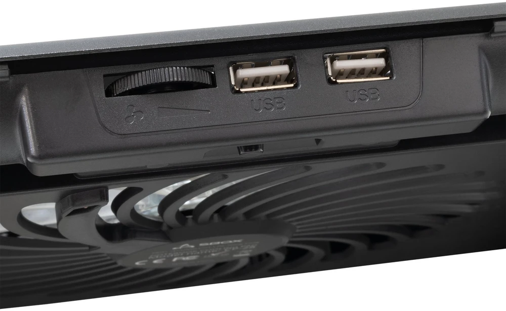 SBOX CP-28 aušinimo padėklas nešiojamajam kompiuteriui iki 17,3 col