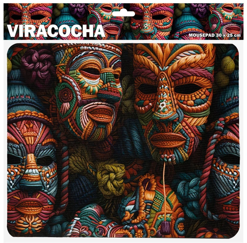 Sbox VIRACOCHA M MP-07 pelės kilimėlis, 300 x 250 mm, juodas