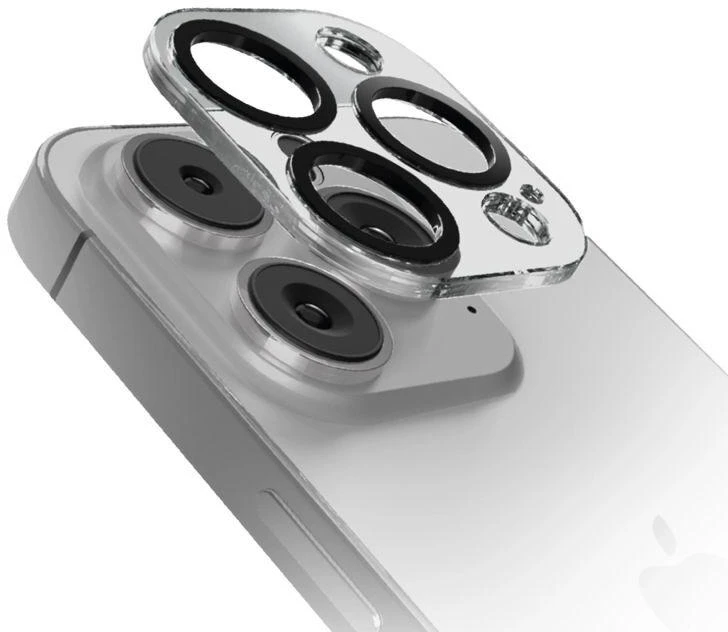 SBS D3O grūdintas stiklas Apple iPhone 14 Pro / 14 Pro Max kameros sala