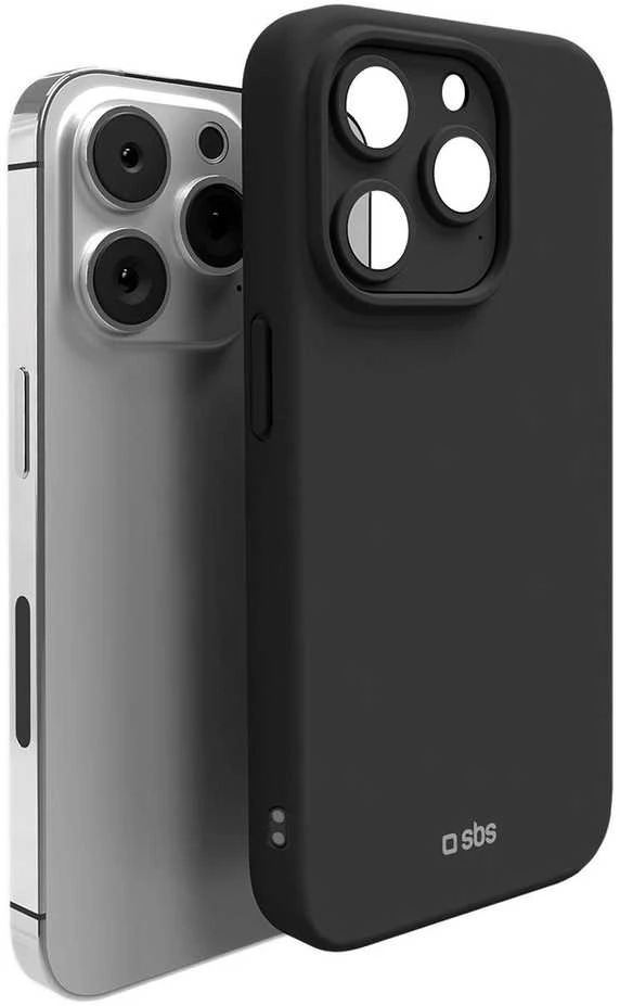 SBS Full Active Case D3O Apple iPhone 15 Pro - dėklas telefonui juodos spalvos