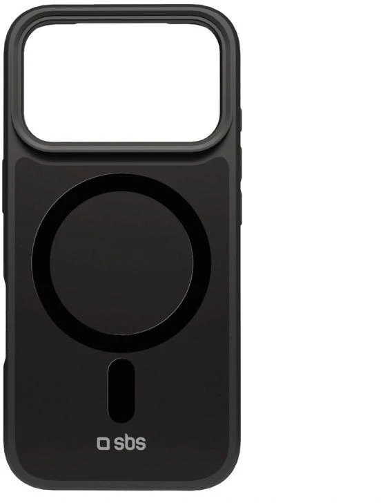 SBS Full Active Mag dėklas with D3O Technology skirtas Apple iPhone 17 Pro Max – juodos spalvos