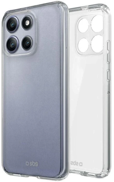 SBS plonas dėklas Motorola Moto G86 telefonui - permatomas