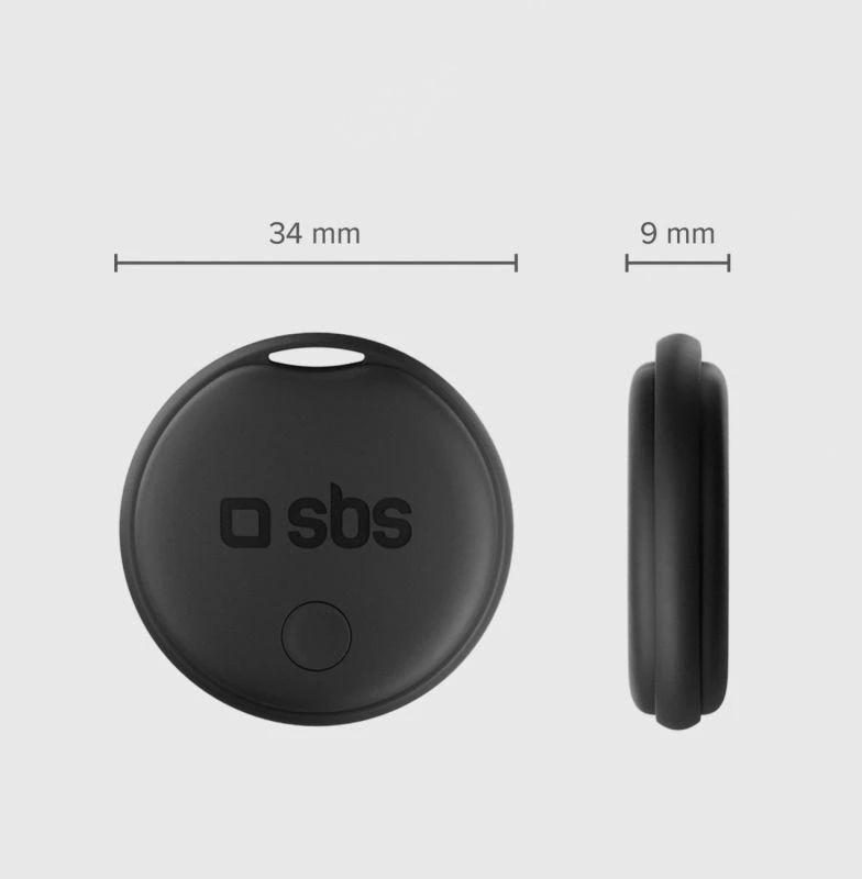 SBS universal locator Track My Dual – juodas