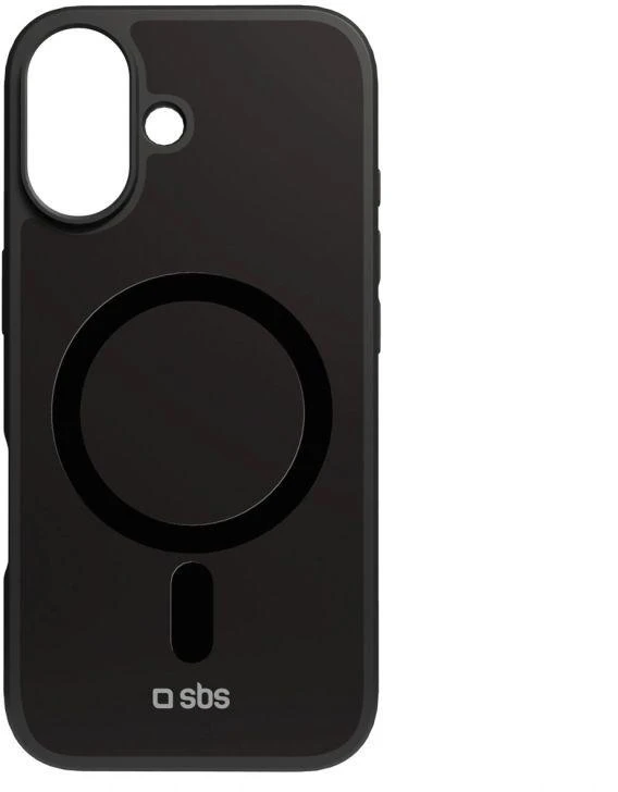 SBS Full Active Mag dėklas with D3O Technology skirtas Apple iPhone 17 – juodos spalvos