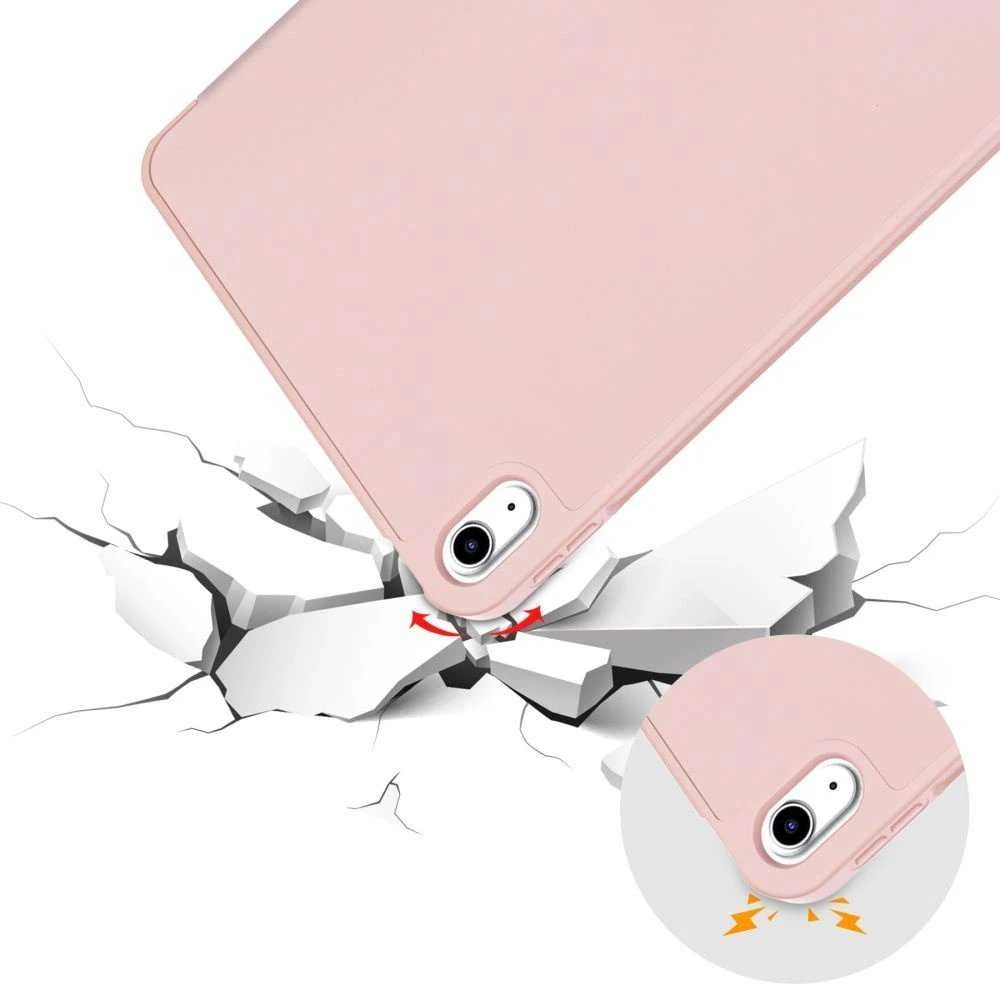 Tech-Protect SC Pen Apple iPad 10.9” 10 / 2022 / 11” 11 / 2025 – dėklas planšetiniam kompiuteriui rožinės spalvos