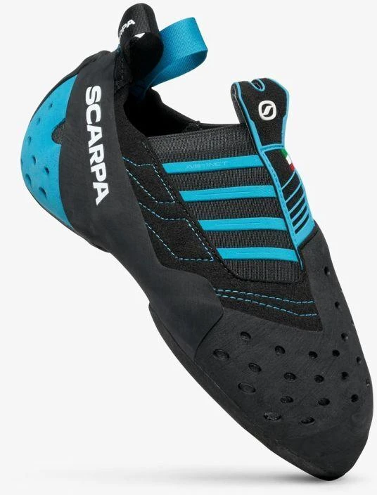 SCARPA Instinct S laipiojimo bateliai, juodi/žydri, 38.5 dydis