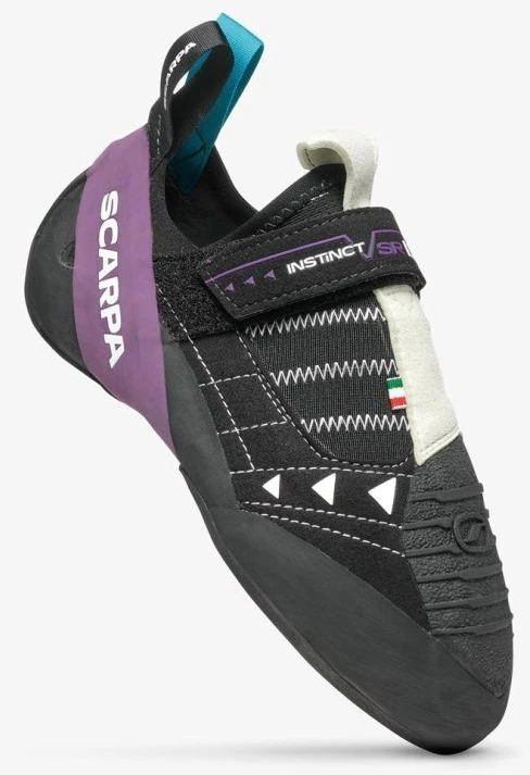 SCARPA Instinct VSR laipiojimo bateliai, LV-juoda-violetinė, 37.5 dydis