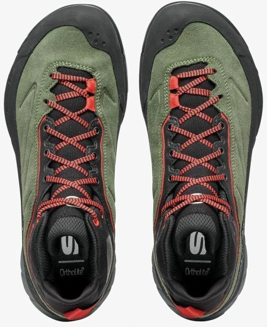 Moteriški trekingo batai Scarpa Rapid XT Mid GTX - Žalia - 37.5