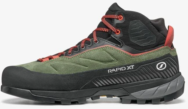 Moteriški trekingo batai Scarpa Rapid XT Mid GTX - Žalia - 37.5