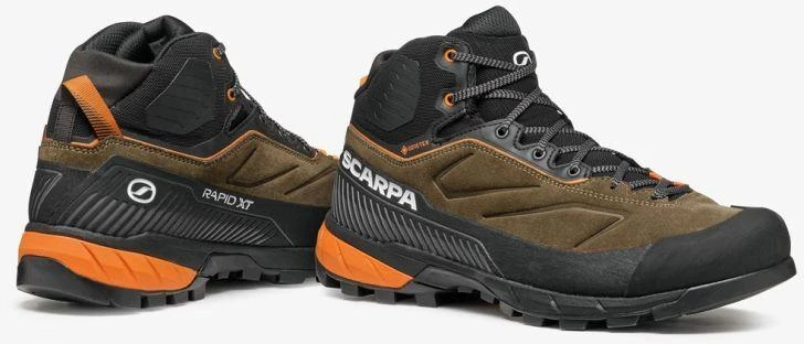 Vyriški trekingo batai Scarpa Rapid XT Mid GTX - Ruda - 43.5