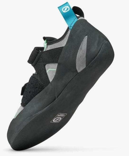 Scarpa REFLEX VS WOMAN moteriški laipiojimo bateliai, mėtų ir juodos spalvos