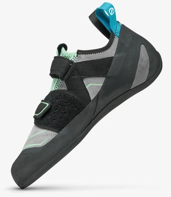 Scarpa REFLEX VS WOMAN moteriški suaugusiųjų laipiojimo bateliai, mėtų ir juodos spalvos