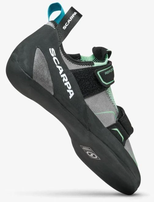 Scarpa REFLEX VS WOMAN moteriški suaugusiųjų laipiojimo bateliai, mėtų ir juodos spalvos
