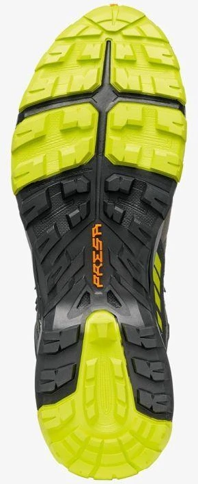 Scarpa RUSH TRK GTX, titano spalvos su žaliais akcentais