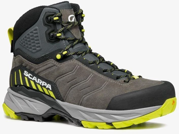 Scarpa RUSH TRK GTX, titano spalvos su žaliais akcentais
