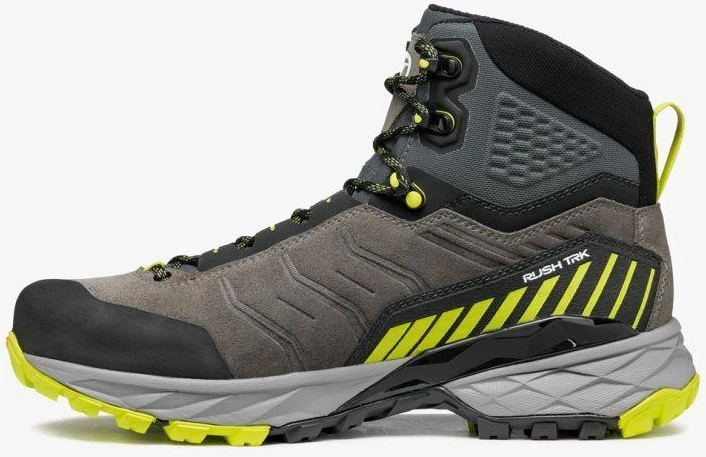 Scarpa RUSH TRK GTX, titano spalvos su žaliais akcentais