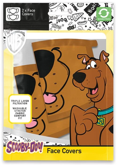 Other Brand Licenced Scooby Doo (Mouth) apsauginė veido kaukė 2vnt