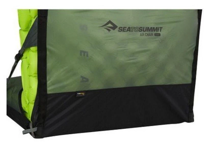 Sea To Summit „Air Chair“ kėdė, 450 mm, juoda/laimo žalia