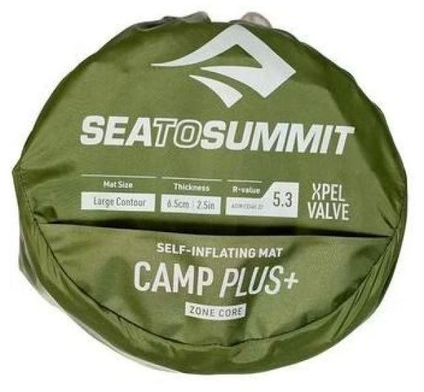 SEA TO SUMMIT CAMP PLUS savaime prisipučiantis kilimėlis „Cypress“