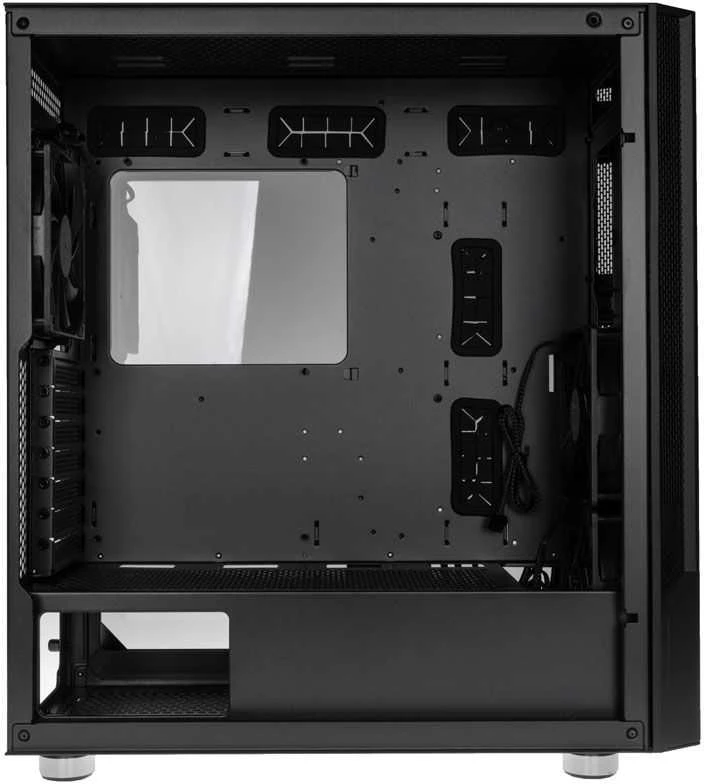 Seasonic Arch Q503 Midi Tower + CONNECT DGC–750 Gold maitinimo šaltinis – juoda