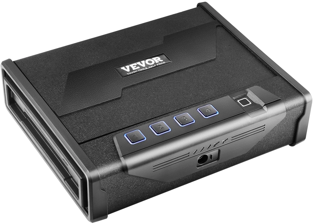 VEVOR Pistolių seifas su biometriniu užraktu
