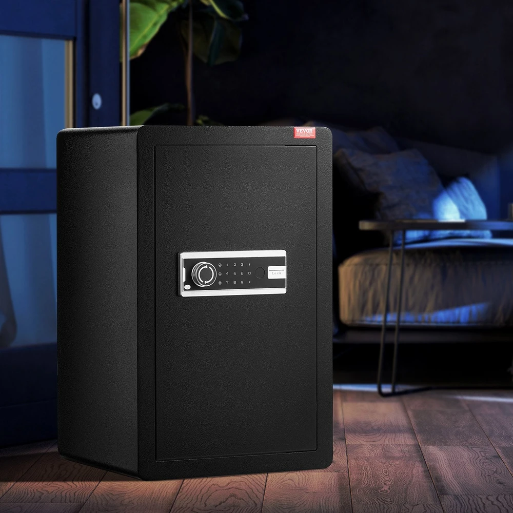 VEVOR 4.0 cu.ft seifas su užraktu ir LED apšvietimu