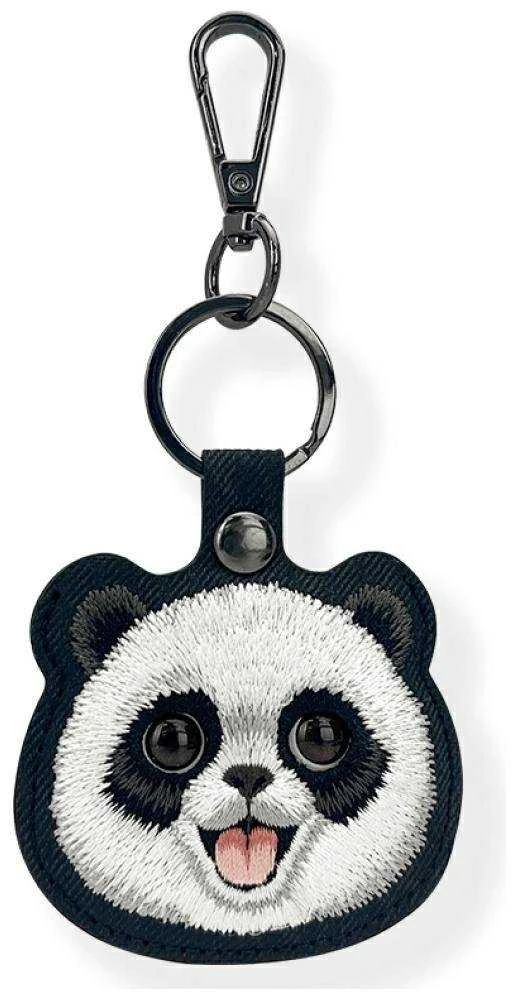 Dėklas daiktų ieškikliui Nimmy New Big Eyed Pet 2.0 Panda juodos spalvos