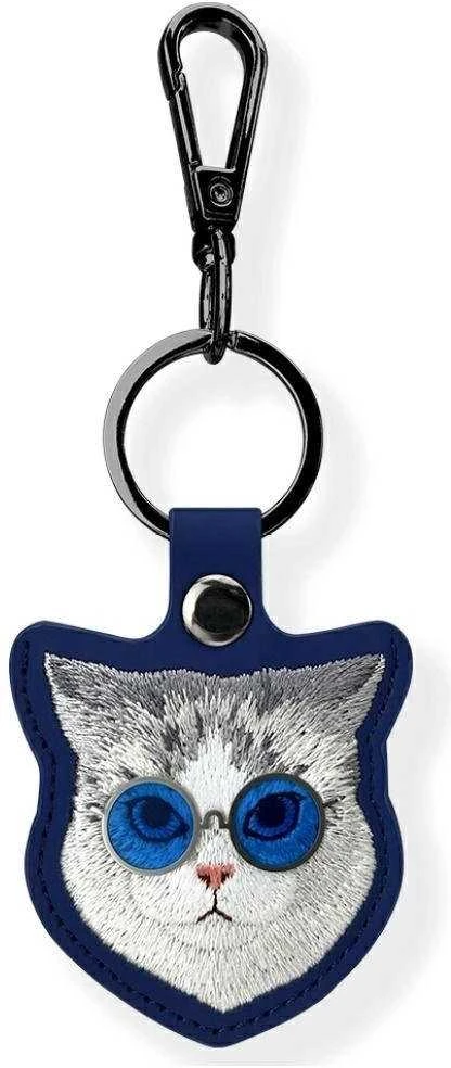 Dėklas locator Nimmy Glasses Cool Cat mėlynos spalvos