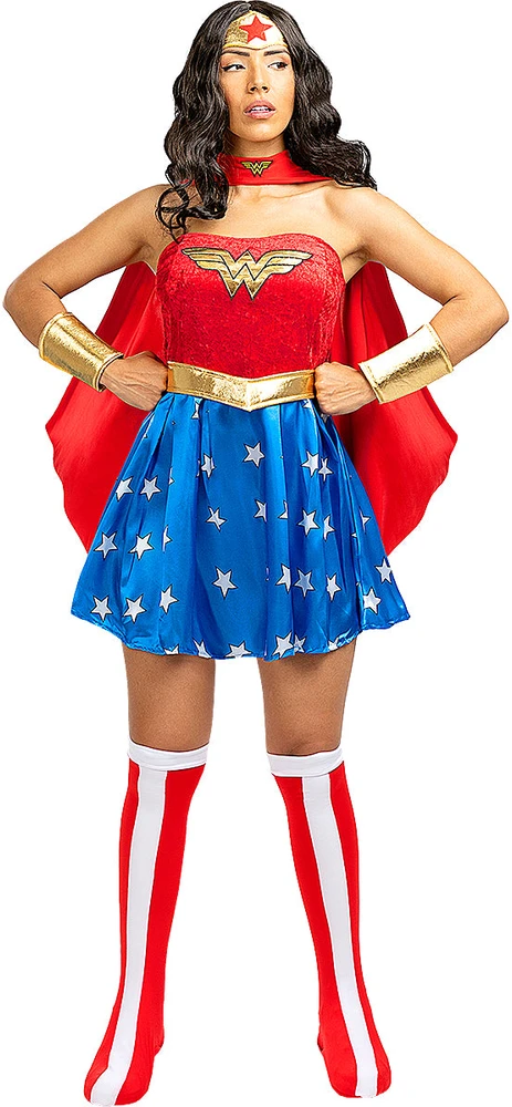 Seksualus Nuostabiosios moters (Wonder Woman) kostiumas moterims – DC Comics