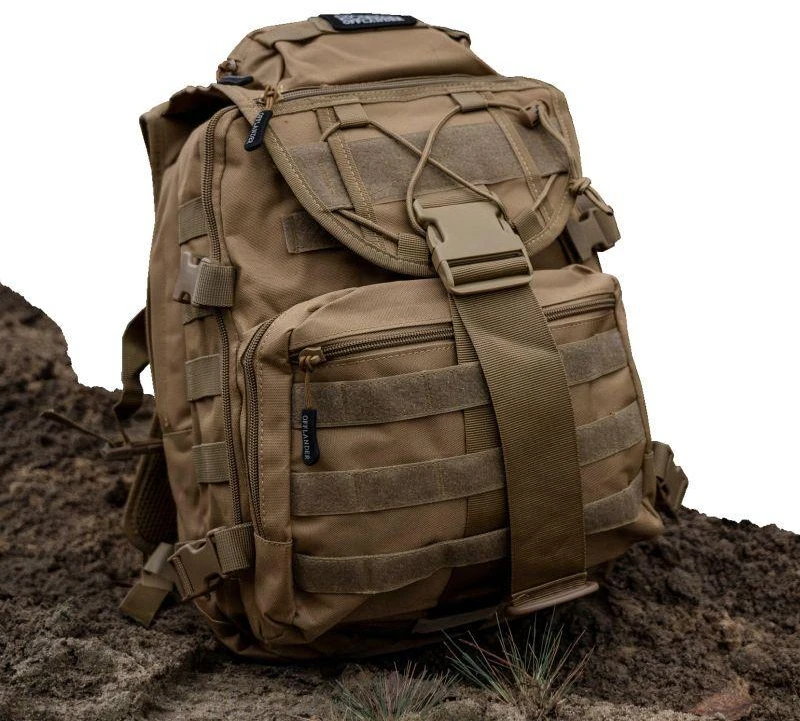 Sel//i//o keliautojams skirtas "Offlander Survival Hiker" 25L kuprin" + \