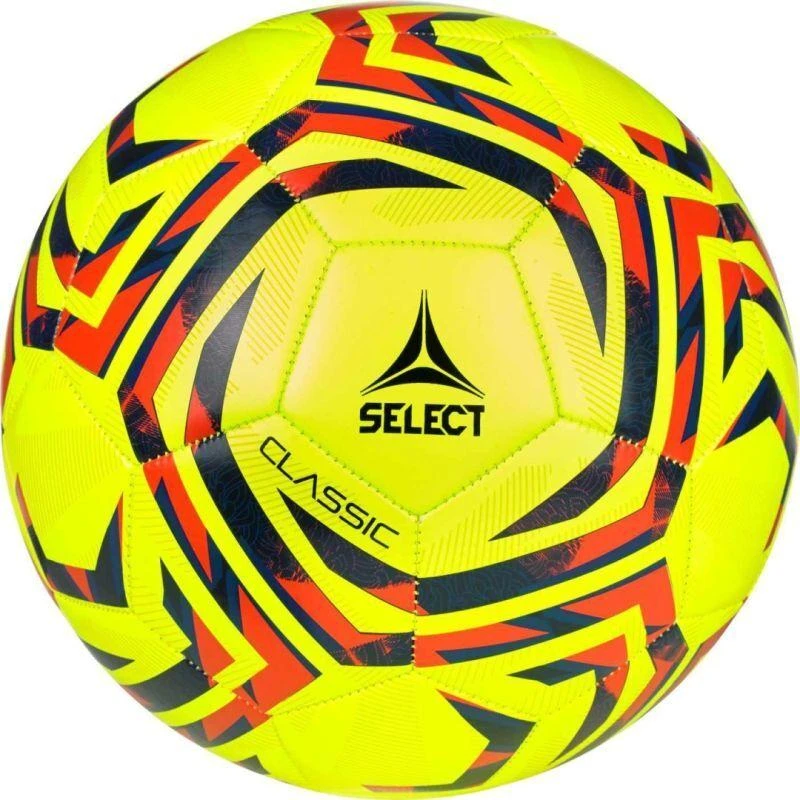 SELECT Classic v25 geltonas/raudonas futbolo kamuolys