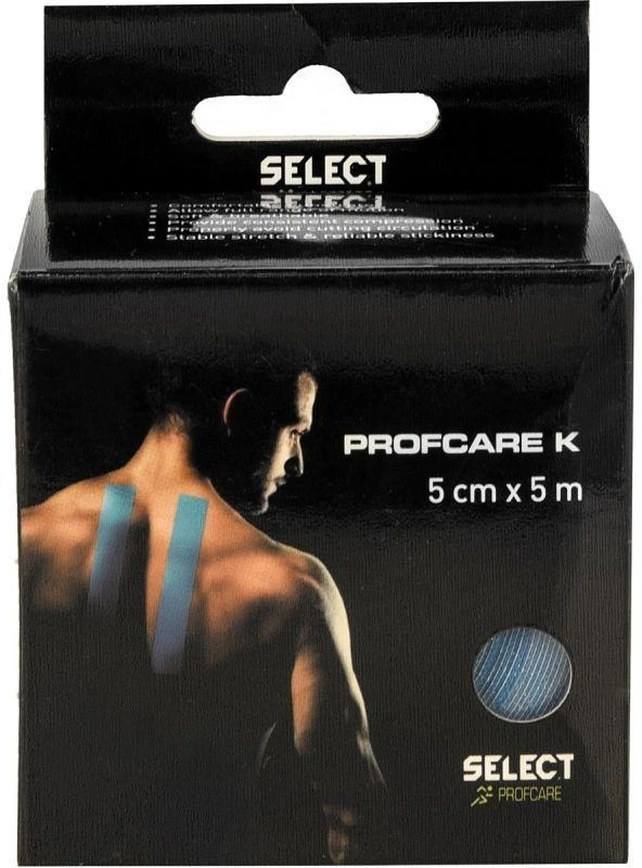 Marba Sport Kineziologinis teipas Select K-Tape, šviesiai mėlynas 5cm x 5m