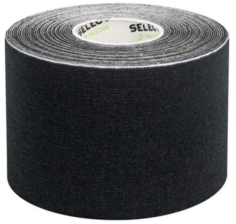 Adidas Kineziologinis Teipas Select K-Tape, Juodas 5 cm X 5 m
