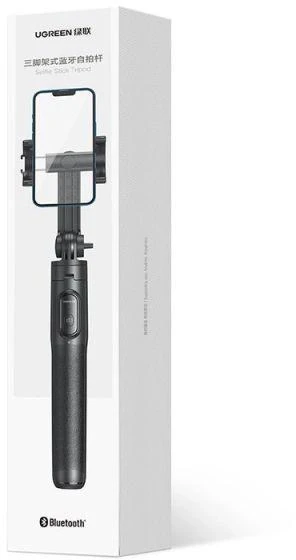 Selfie stick trikojis su Bluetooth nuotolinio valdymo pulteliu UGREEN 15062