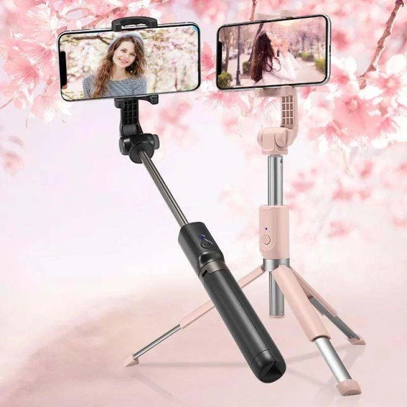 Spigen Selfiestick Tripod S540W juodos spalvos Bluetooth 000SS24111