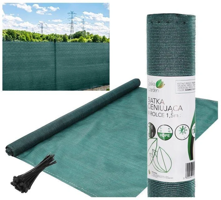 Saska Garden Pasislėpimo tinklas 140 g/m² tamsiai žalias