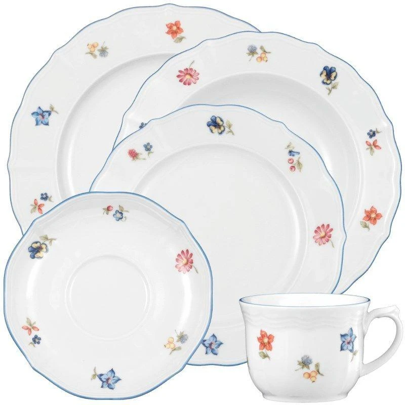 Select SET Seltmann Weiden 4003106989862 stalo reikmenų rinkinys 30 vnt Porcelianas Balta