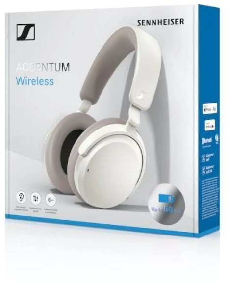 Sennheiser Accentum belaidės ausinės baltos
