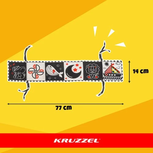 Sensorinis žaislas - Kruzzel knyga 26461