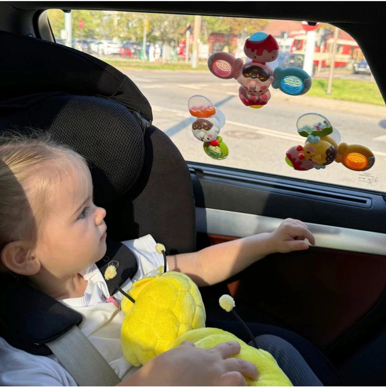 Woopie Baby WOOPIE Lauko žaislas Spinner Paveikslas Paukštis Triušis Keičiamas 3 vnt.