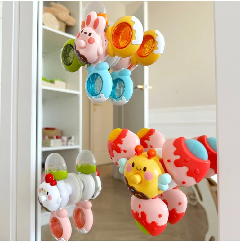Woopie Baby WOOPIE Lauko žaislas Spinner Paveikslas Paukštis Triušis Keičiamas 3 vnt.