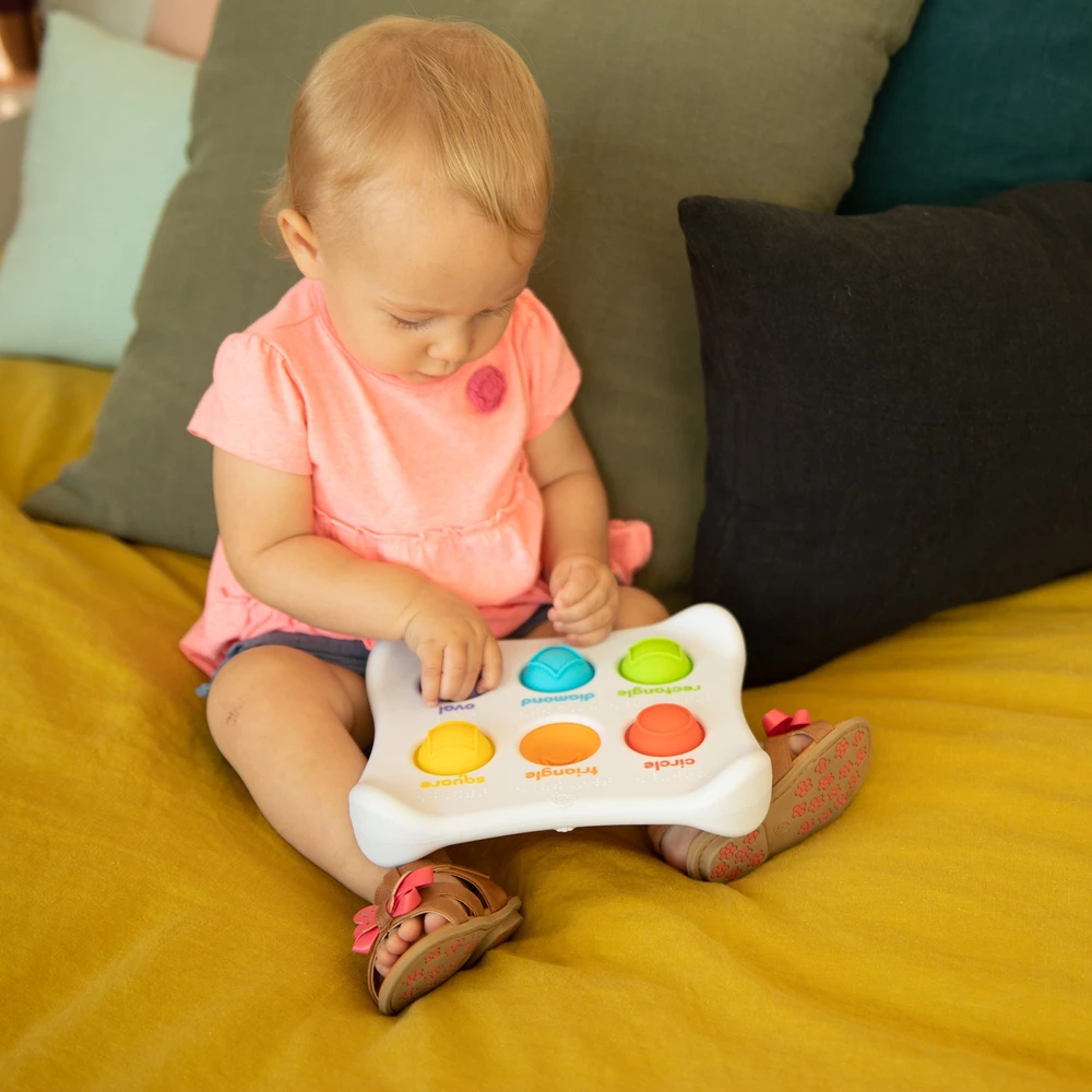 Dėlionė Fat Brain Toys Sensorinis žaislas „Dimpl Duo“