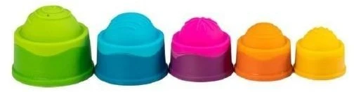 Fat Brain Toys Sensorinis žaislas ,,Dimpl Stack"
