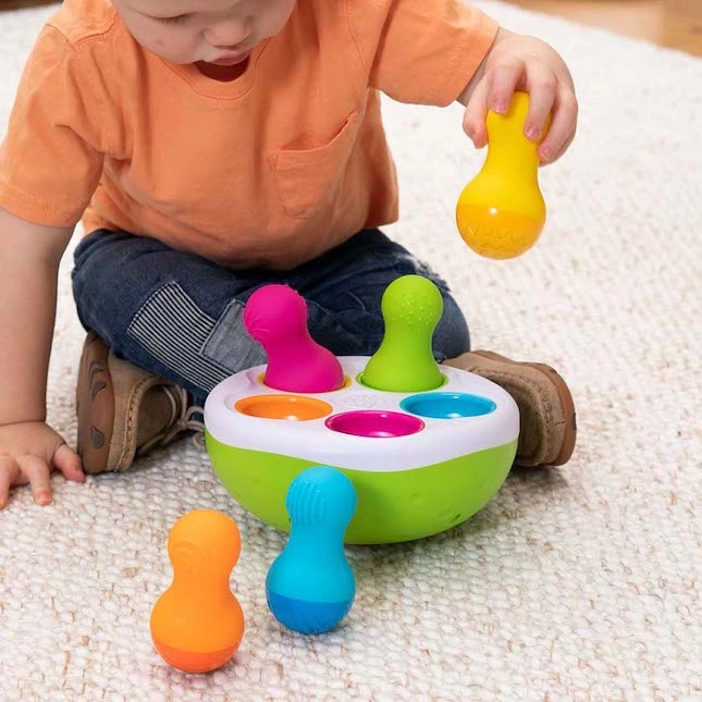 Tomy Sensorinis žaislas „SpinnyPins”