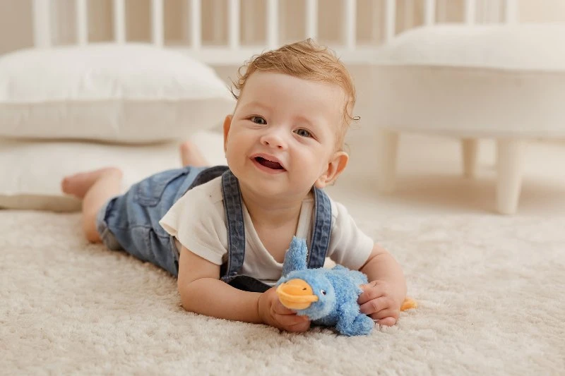 Dumel BALIBAZOO BB 82404 Sensorinė mėlyna žąsis