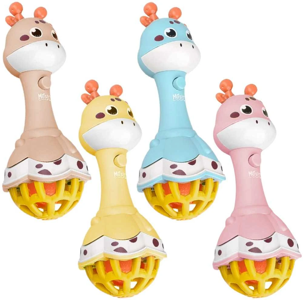 Woopie Baby WOOPIE 45227 žirafos barškutis su garsu