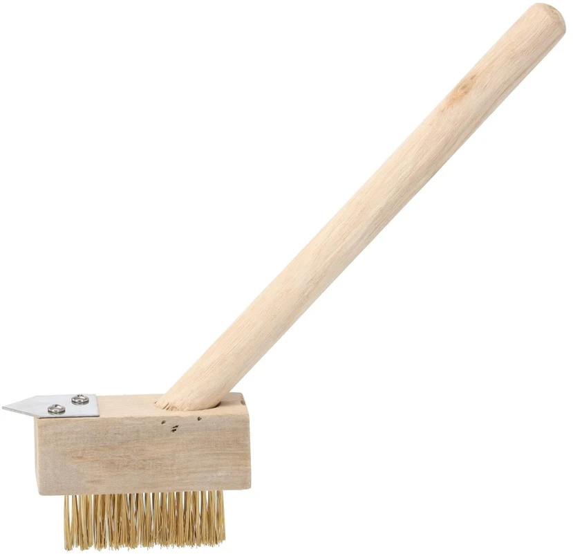 Šepetys piktžolėms ir trinkelių siūlėms valyti, 28 cm