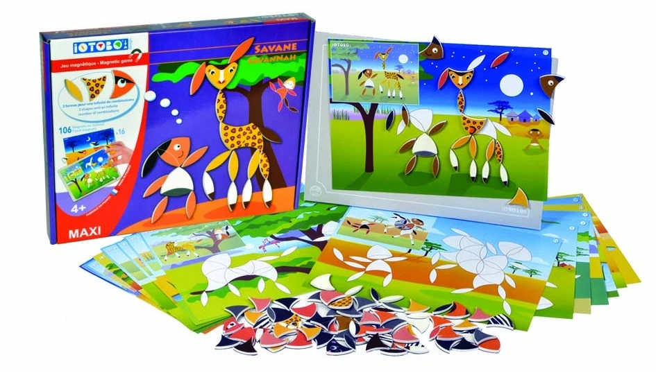Magnetinis žaidimas, Savana Maxi, 4+